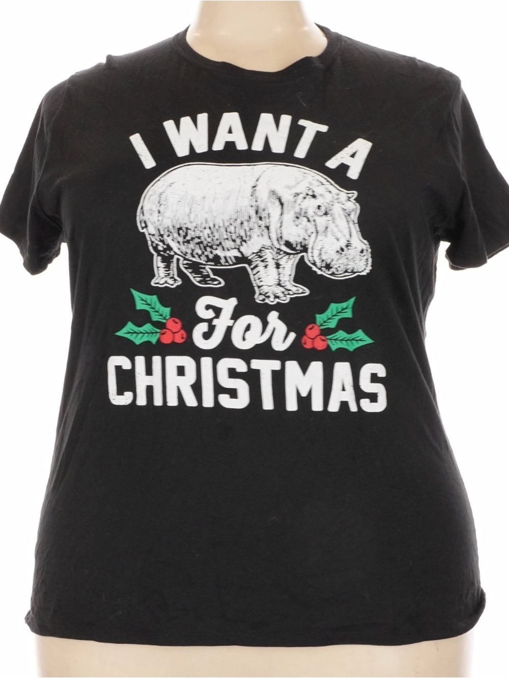 I Want A Hippopotamus For Christmas Tee